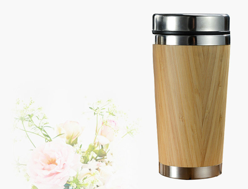 Eco-Friendly Bamboo Coffee Cup – Reusable & Sustainable Travel Mug