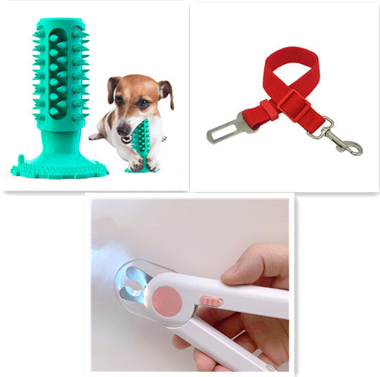 Dog Teeth Cleaning Toy – Suction Cup Molar Stick for Chewing & Dental Health