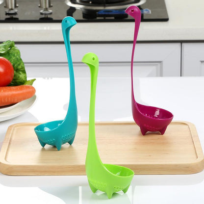 Cute Dinosaur Standing Spoon – Fun & Unique Stainless Steel Spoon for Kids & Kitchen Decor