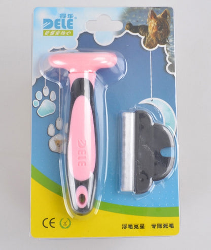 Pet Hair Removal Comb – Effective Shedding & Grooming Tool for Dogs & Cats