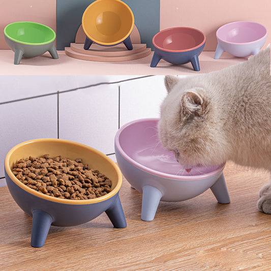 Elevated Pet Feeding Bowl with Stand – Stylish Nordic Design for Cats, Dogs & Rabbits