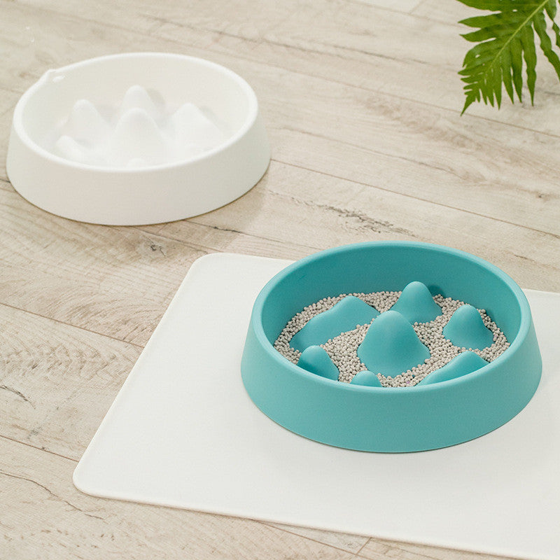 Slow Feeder Pet Bowl – Anti-Choking & Non-Slip Food Dish for Dogs & Cats