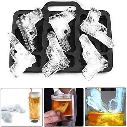 3D Skull Silicone Mold – Ice Cube, Chocolate, Soap & Candle Making Tray for Creative Crafts