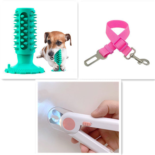 Dog Teeth Cleaning Toy – Suction Cup Molar Stick for Chewing & Dental Health