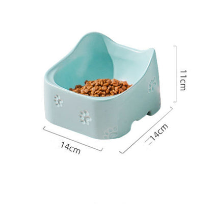 Ceramic Pet Bowl – Durable & Stylish Food & Water Dish for Cats & Dogs