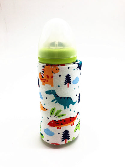 USB Baby Bottle Warmer – Portable Insulated Milk & Water Heater for Travel & Strollers