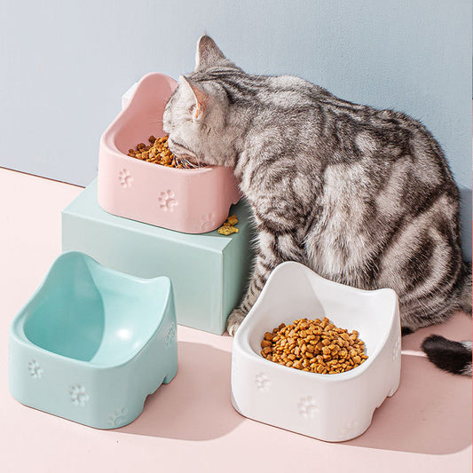 Ceramic Pet Bowl – Durable & Stylish Food & Water Dish for Cats & Dogs