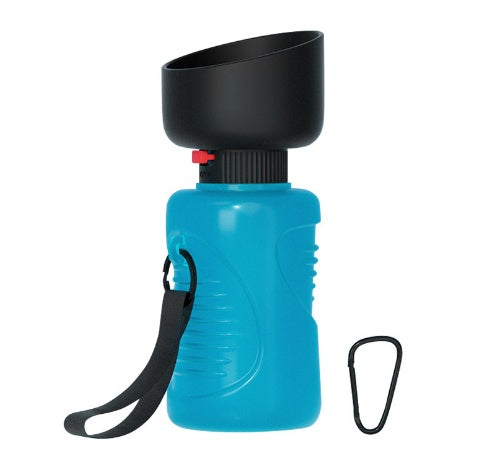 Portable Dog Water Bottle – Foldable Pet Travel Dispenser for Outdoor Adventures