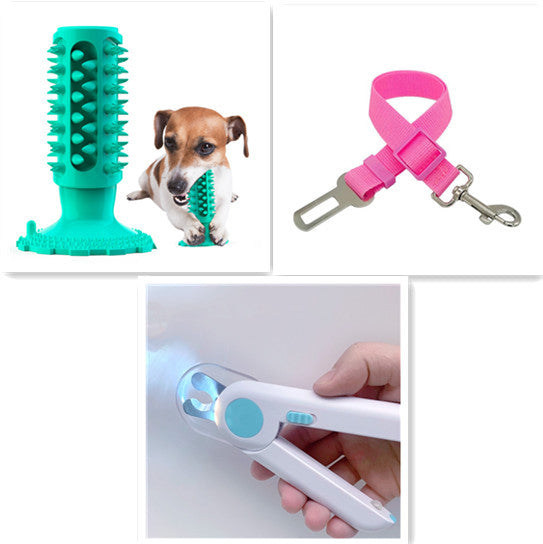 Dog Teeth Cleaning Toy – Suction Cup Molar Stick for Chewing & Dental Health