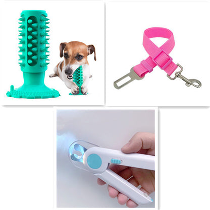 Dog Teeth Cleaning Toy – Suction Cup Molar Stick for Chewing & Dental Health