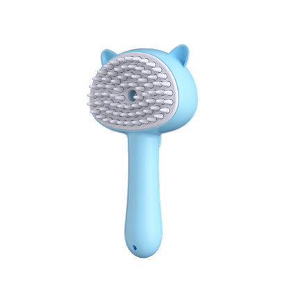 Rechargeable Mist Grooming Brush – Multifunctional Self-Cleaning Slicker for Cats & Dogs