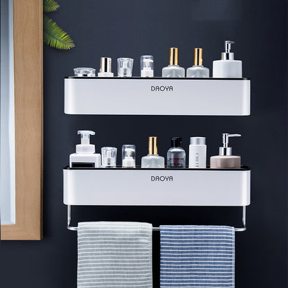 Wall-Mounted Bathroom Shelf – Space-Saving Storage Rack for Toiletries & Essentials