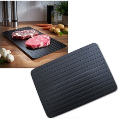 Fast Defrosting Tray – Quick-Thaw Aluminum Plate for Kitchen & Food Prep