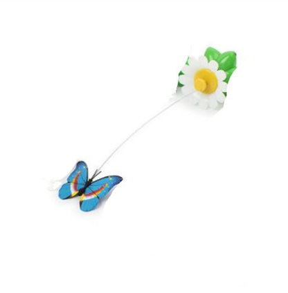 Electric Rotating Flower Cat Toy – Automatic Interactive Pet Playtime Fun