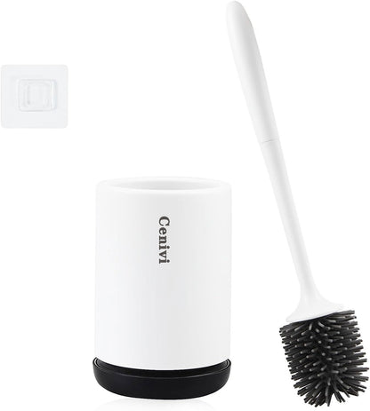 Non-Stick Soft Bristle Toilet Brush – Durable & Hygienic Bathroom Cleaner