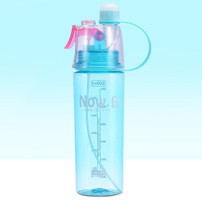 Portable Sports Mist Spray Bottle – Outdoor Cooling & Hydration Water Cup