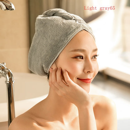 Women's Absorbent Hair Drying Cap – Quick-Dry Microfiber Towel for Wet Hair