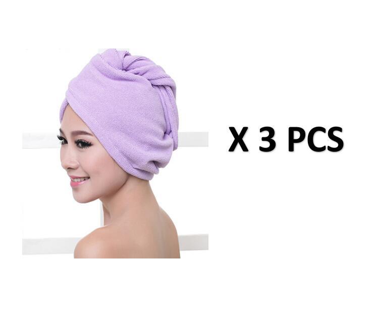 Women's Absorbent Hair Drying Cap – Quick-Dry Microfiber Towel for Wet Hair