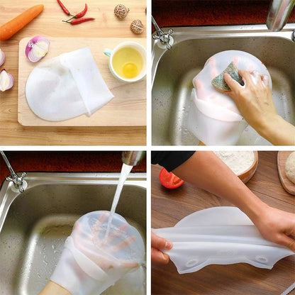 Magic Silicone Kneading Dough Bag Kitchen Flour Mixer Bag Versatile Dough Mixer for Bread Pastry Pizza Bakeware Cooking Tools