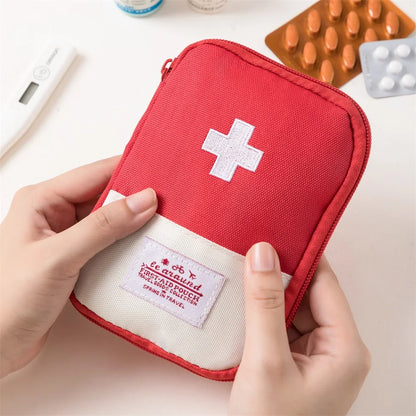 Portable Medical Bag – Compact First Aid & Medicine Organizer for Travel & Home Use