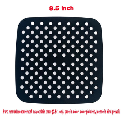 Air Fryer Silicone Mat Kitchen Accessories Non-stick Baking Mat Pastry Tools Accessories Bakeware Oil Mats Cake Grilled Saucer