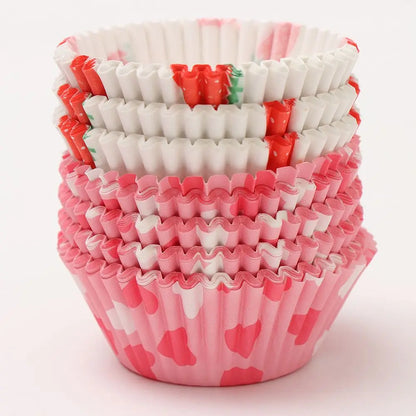 100PCS Paper Cupcake Liners – Muffin Wrappers for Baking & Cake Decorating