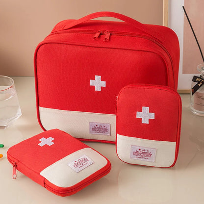 Portable Medical Bag – Compact First Aid & Medicine Organizer for Travel & Home Use