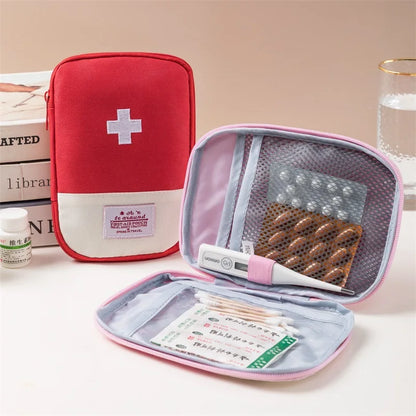 Portable Medical Bag – Compact First Aid & Medicine Organizer for Travel & Home Use