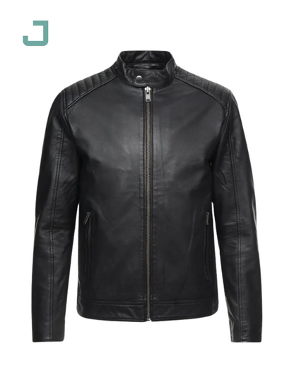 Best-Selling Men's PU Leather Jacket – Custom Made with Private Label at Low Price