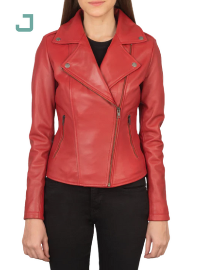 Flashback Leather Biker Jacket – Classic Moto Style with Premium Craftsmanship