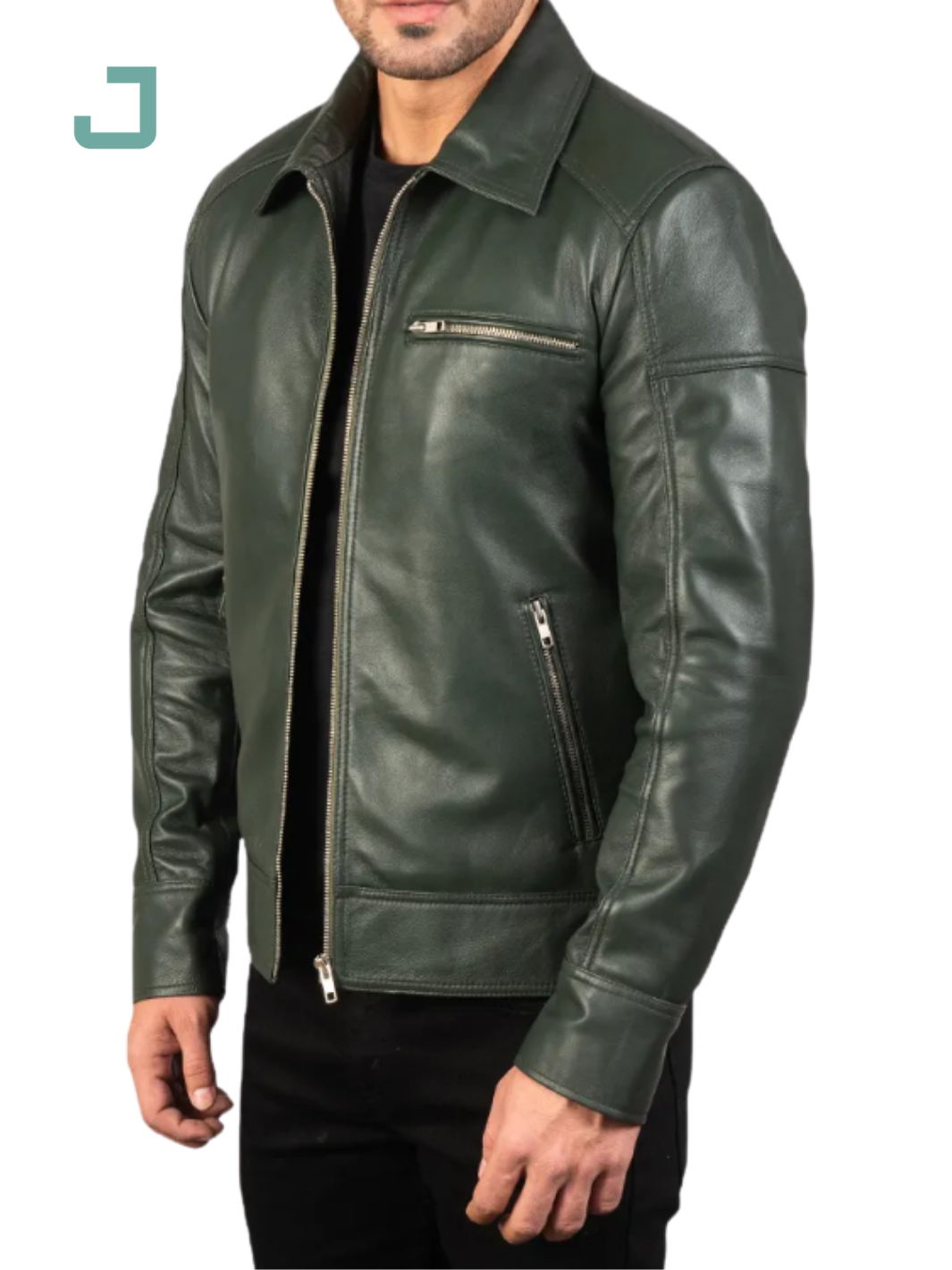 2025 Men's Biker Leather Jacket – Winter Warm, Breathable & High-Quality Genuine Leather, Wholesale