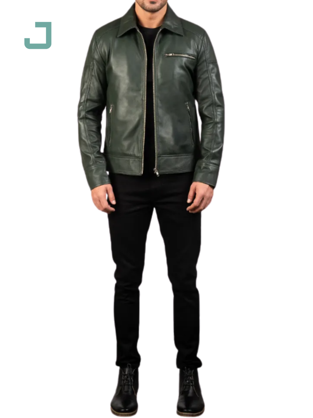 2025 Men's Biker Leather Jacket – Winter Warm, Breathable & High-Quality Genuine Leather, Wholesale