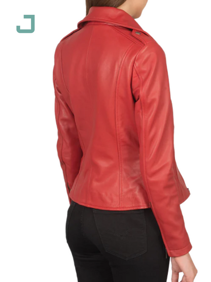 Flashback Leather Biker Jacket – Classic Moto Style with Premium Craftsmanship