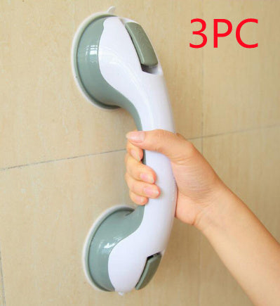 Suction Cup Bathroom Handrail – Anti-Skid Safety Grab Bar for Shower & Bathtub