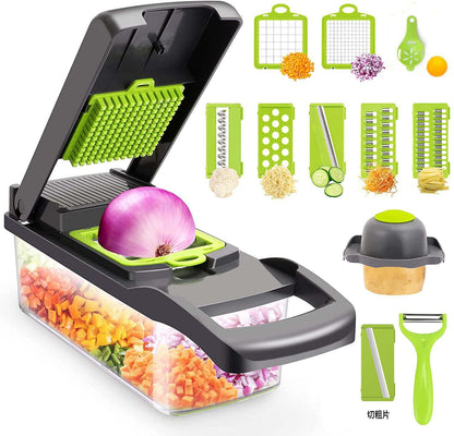 Multi-Function Vegetable Cutter – Kitchen Gadget for Slicing & Julienne Cutting