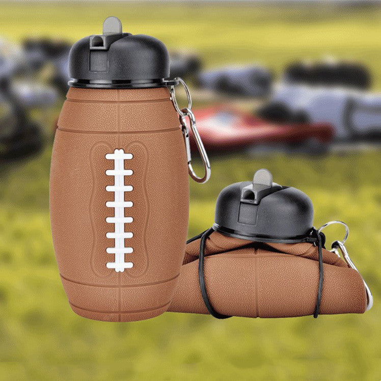 Collapsible Sports Water Bottle – Reusable & Leak-Proof Portable Bottle for All Activities