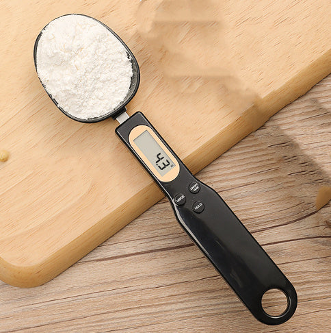 Digital Measuring Spoon Scale – LCD Display Kitchen Weighing Tool for Precise Cooking & Baking