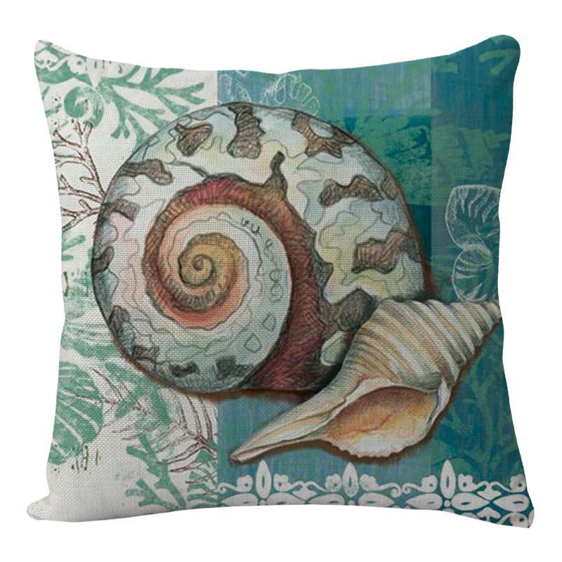 Sea Turtle Cushion Covers – Decorative Throw Pillow Cases for Sofa & Home Decor