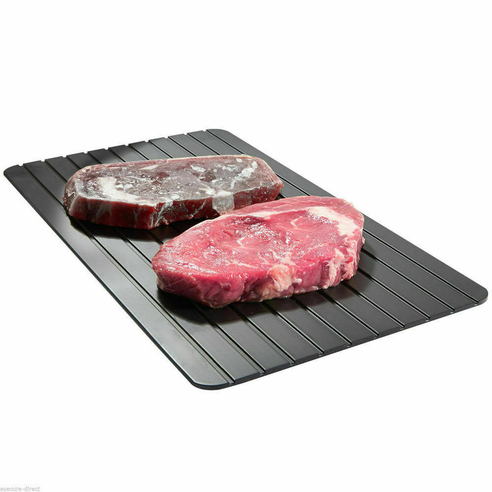 Fast Defrosting Tray – Quick Thaw Plate for Frozen Meat, Fish & Fruits | No Electricity Needed | Kitchen Essential