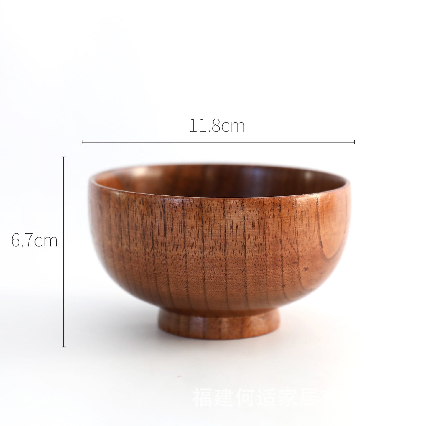 Japanese-Style Wooden Bowl – Perfect for Rice, Soup & Salad | Eco-Friendly Tableware for Home & Kids