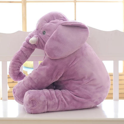 Soft Elephant Plush Toy – Cozy Baby Sleep Pillow & Comfort Companion