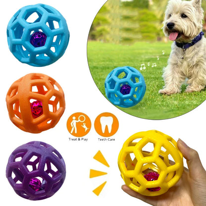 TPR Dog Chew Ball – Interactive Training & Teeth Cleaning Toy for Small & Large Dogs