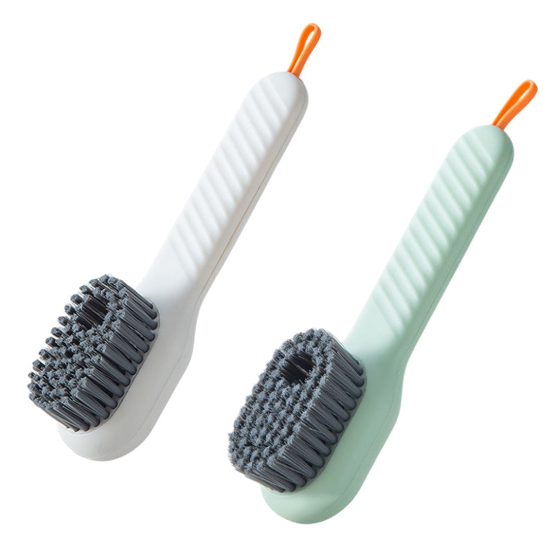 Automatic Liquid Discharge Shoe Brush – Soft Bristle Cleaner for Deep Cleaning & Laundry Care