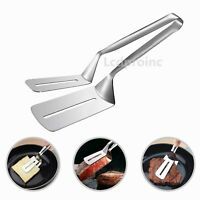 Stainless Steel BBQ Tongs – Steak, Bread & Meat Clamp for Kitchen & Grilling