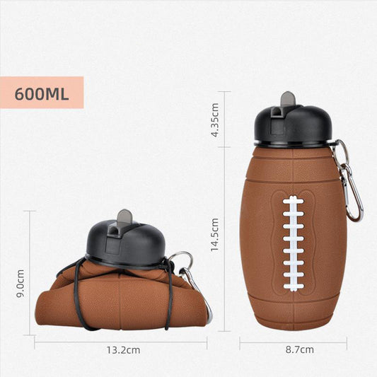 Collapsible Sports Water Bottle – Reusable & Leak-Proof Portable Bottle for All Activities