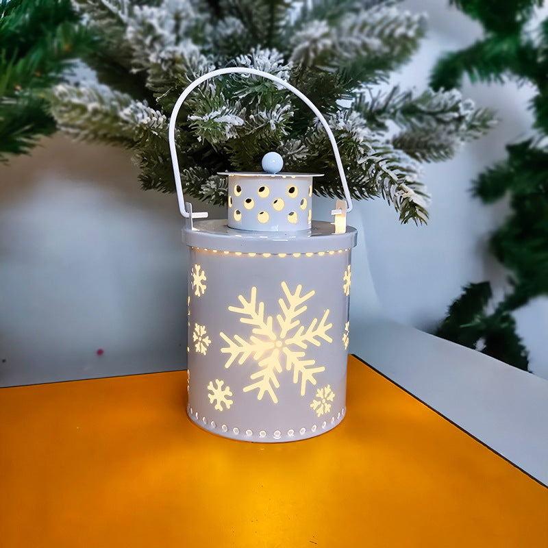 LED Christmas Candle Lanterns – Nordic Style Holiday Decoration & Wind Light