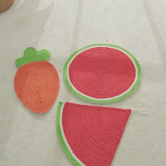 Cat Supplies Watermelon Cat Linen Mat Cat Daily Ne