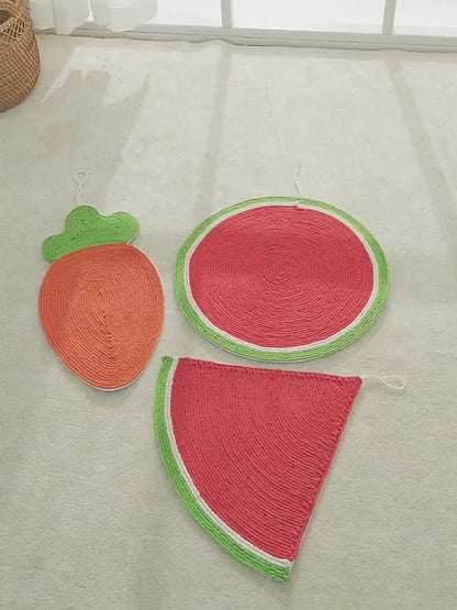 Cat Supplies Watermelon Cat Linen Mat Cat Daily Ne